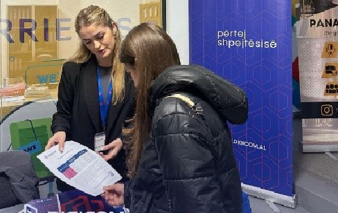 Pjesëmarrje në Panairin e Punës të zhvilluar në Fakultetin e Ekonomisë, Universiteti i Tiranës